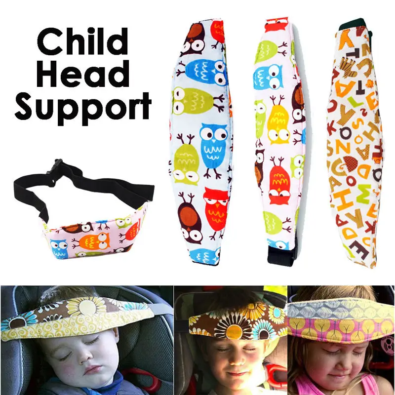 Soporte de apoyo para la cabeza del beb&eacute;, cintur&oacute;n de seguridad ajustable para dormir, asiento de coche para ni&ntilde;os, banda de ayuda para la siesta-2