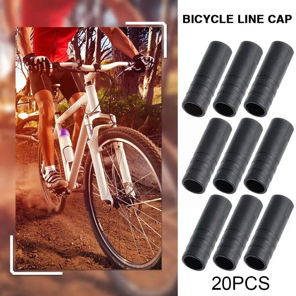 

20pcs/lot Mountain Bike Road Bicycle Brake Tube Cap Tube End Road Shift For MTB Cable Bike Tip Cap Derailleur Dustproof Out X5B5