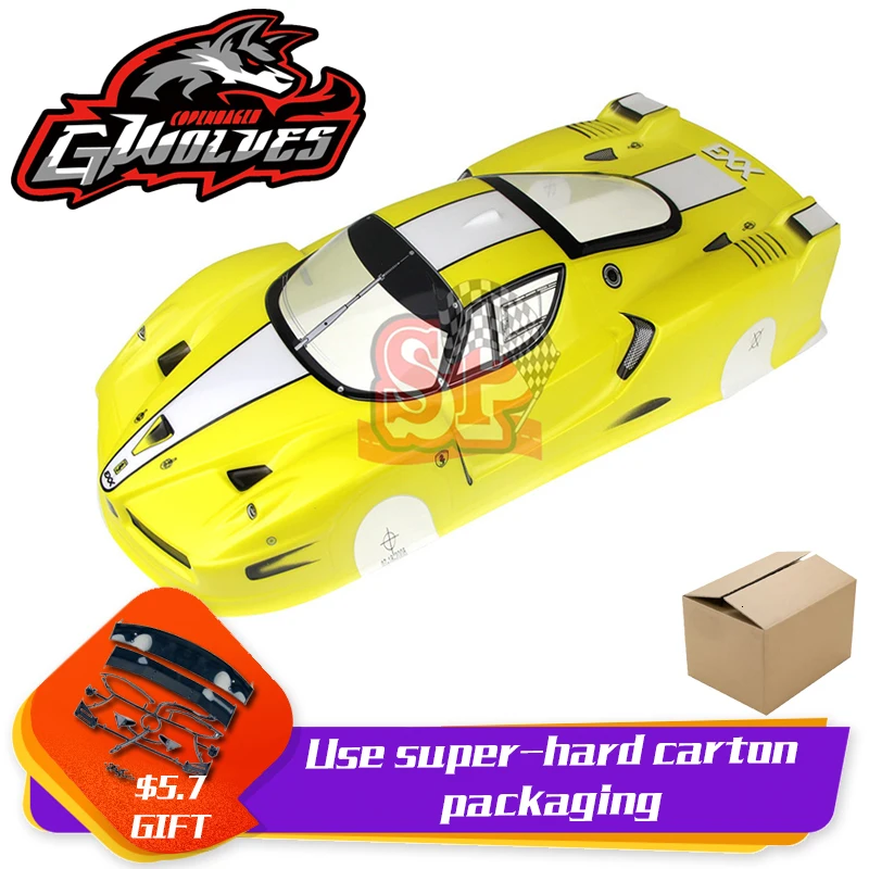 37 видов 1/10 RC автомобиль 195/190 мм ПВХ Окрашенный корпус с хвостом для 1:10 RC хобби гоночный Дрифт автомобиль hsp yokomo hpi ZD TAMIYA