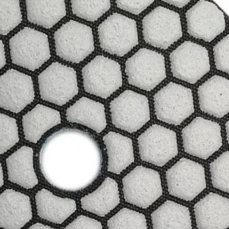

6Pcs 100mm 50 Dry Polishing Pads 4Inch Resin Bond Diamond Flexible Sanding Disc for Granite & Marble Polishing