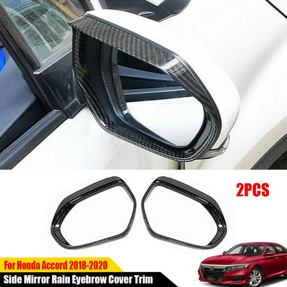

Rain Side Mirror Cover Rearview Decoration For Honda Accord 10th 2018-2020