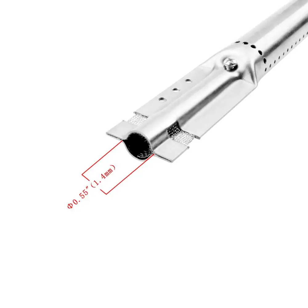 Hisencn 14 4 дюйма 15491 3 шт/pk bbq труба газовая гриль горелка Замена для Charmglow Charmglo Uniflame Lowes