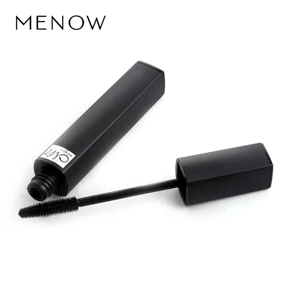 Черная тонкая тушь для ресниц Menow 3D Magic водостойкая легкая удаления макияжа