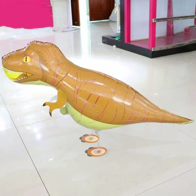 1 шт. большие шары с рисунком динозавра и гелием для прогулок вечерние дня