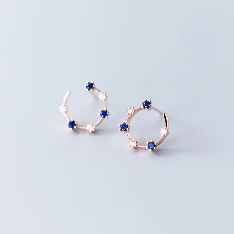 

La Monada C Design Stud Earrings For Women Silver 925 Minimalist Fine Women Earrings Jewelry Stud Earrings 925 Sterling Silver