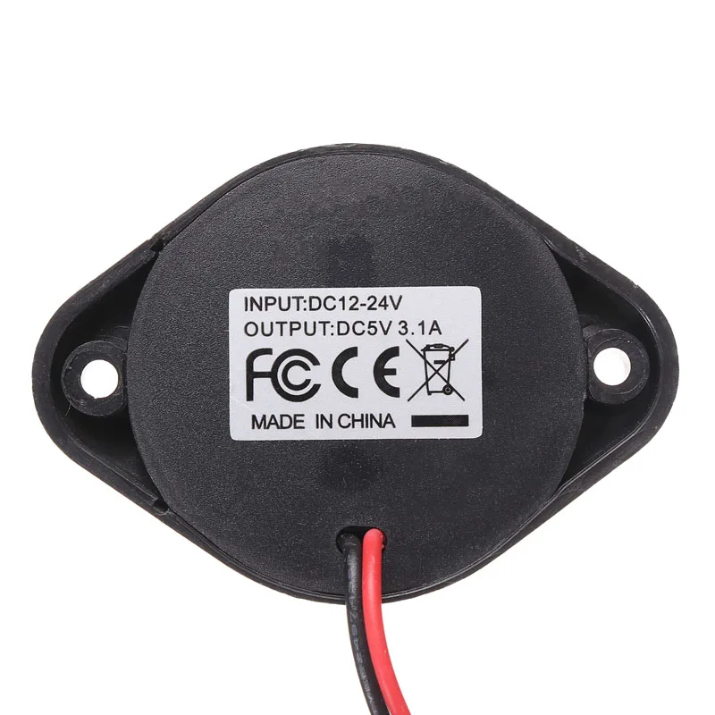 Зарядное устройство с двойным USB-портом водонепроницаемая розетка со