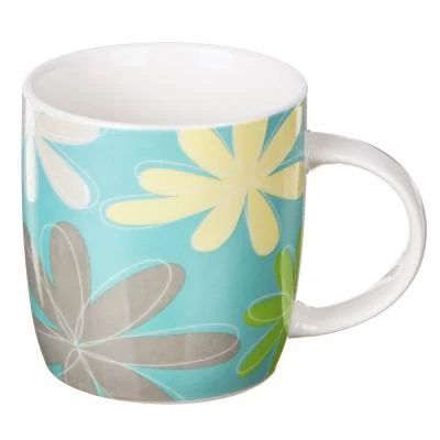 Кружка 350мл фрф &quotЦветы-5&quot 4 дизайна | Дом и сад