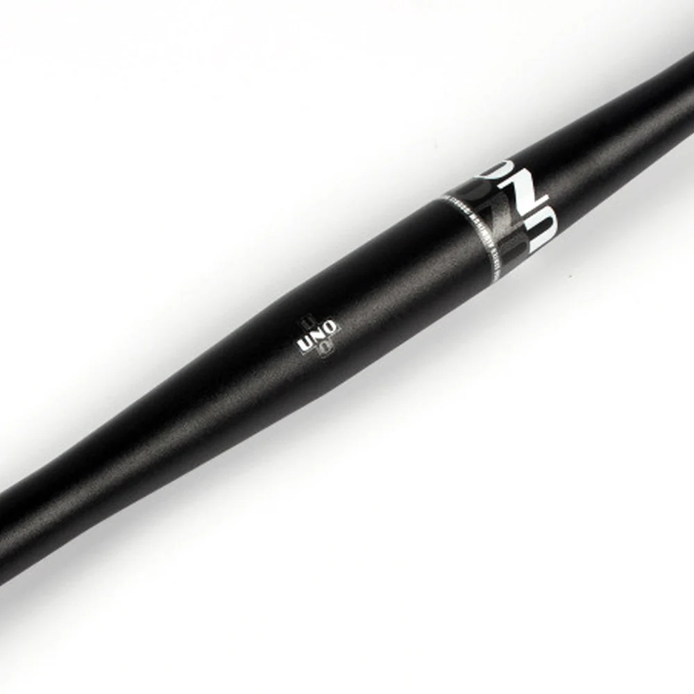 Руль велосипедный без изгиба UNO из алюминиевого сплава, матово-черный, 620/640/680/700/720/740 мм для широких калибров 31,8 мм, велозапчасть для катания по дорогам и горам.