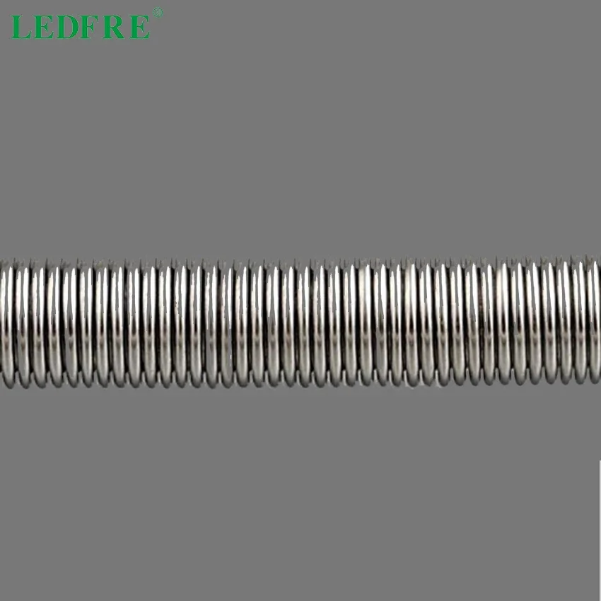 LEDFRE F3/4 &quot* F3/4&quot Нержавеющая сталь гофрированный подающий шланг соединитель для