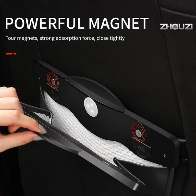 Автомобильный Органайзер Магнитная сумка для хранения на заднем сиденье