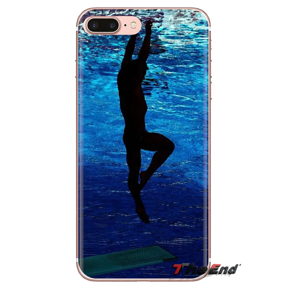 Soft Transparent Shell Covers Olympic diving Sport Poster For Xiaomi Redmi 4A S2 Note 3 3S 4 4X 5 Plus 6 7 6A Pro Pocophone F1 |