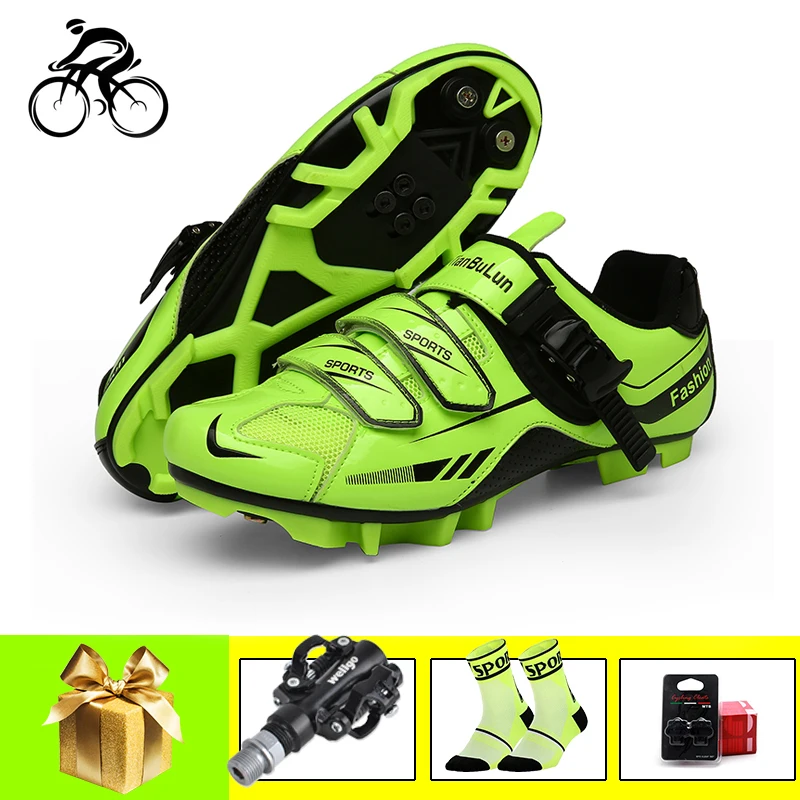 Обувь для велоспорта mtb Мужчины Женщины zapatillas ciclismo педали SPD горный велосипед