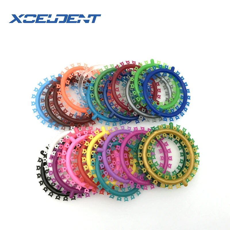 Новинка 1 упаковка Стоматологические Ортодонтические галстуки с рисунком из