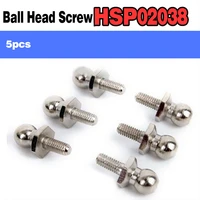 hsp infinite ball head 1 10 car accessories 02038 electric oil car universal pull rod shock absorber a screw 94101 94102