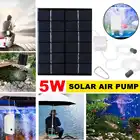 Оксигенатор на солнечной батарее, водяной кислородный насос, пруд аэратор для аквариума, набор воздушных насосов на солнечной батарее, аквариум, открытый пруд