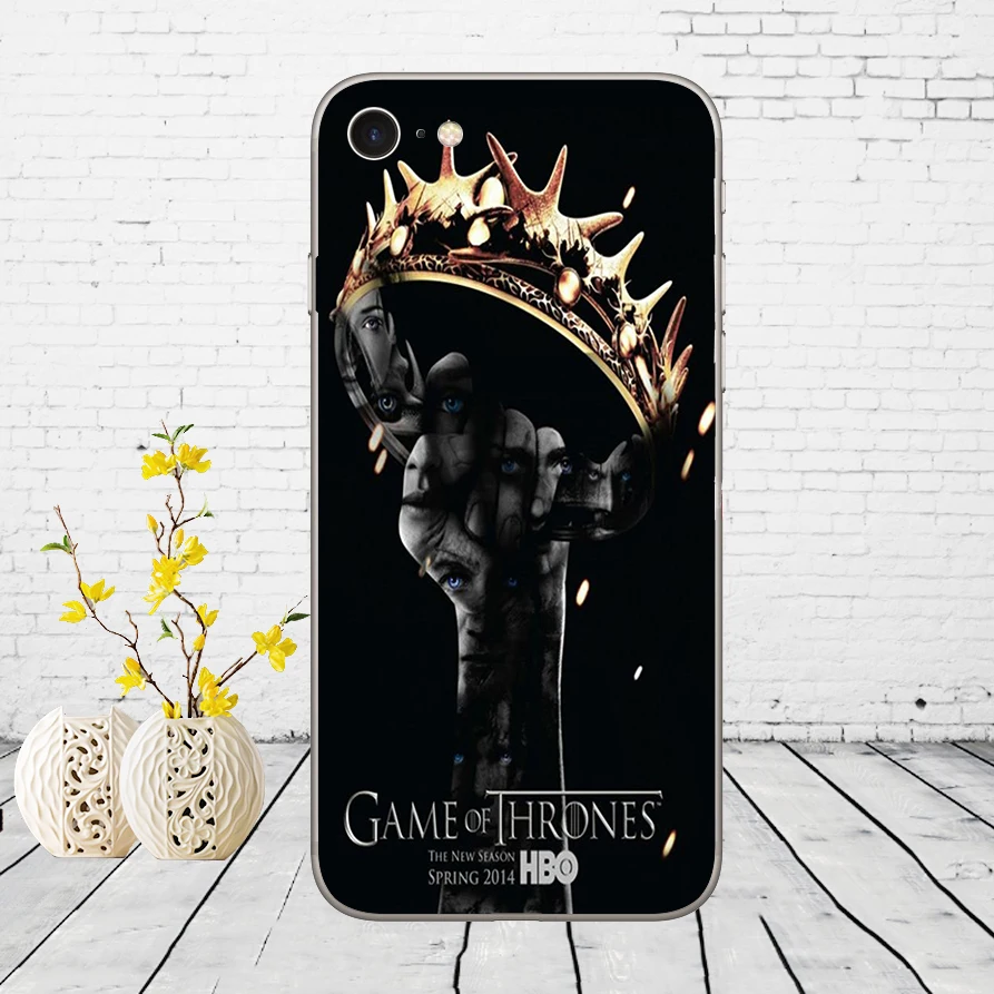 16 98DD Игра престолов сезон 7 Gots7 Мягкий силиконовый чехол для iPhone 5 5S SE 6 6s 8 plus 7 7 Plus X XS SR MAX чехол - Цвет: 16