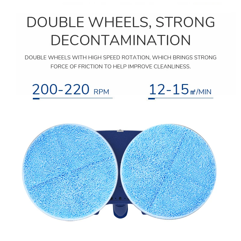 Cordless Electric Mop Floor Cleaner Cleaning Machine Robot Washer Mopping 300ML | Бытовая техника