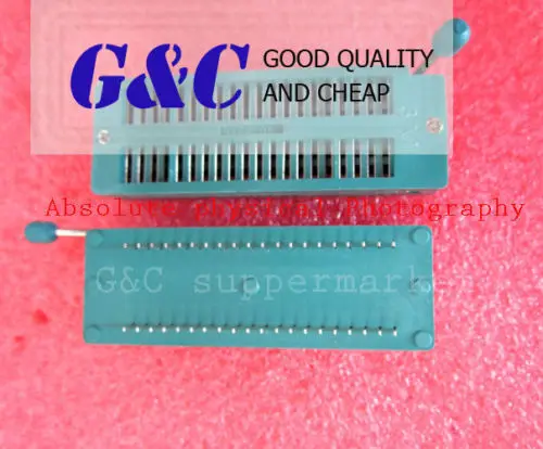 Разъем 40P 40Pin ZIF ZIP IC Тест Тестер плата Гнездо хорошее качество | Электронные