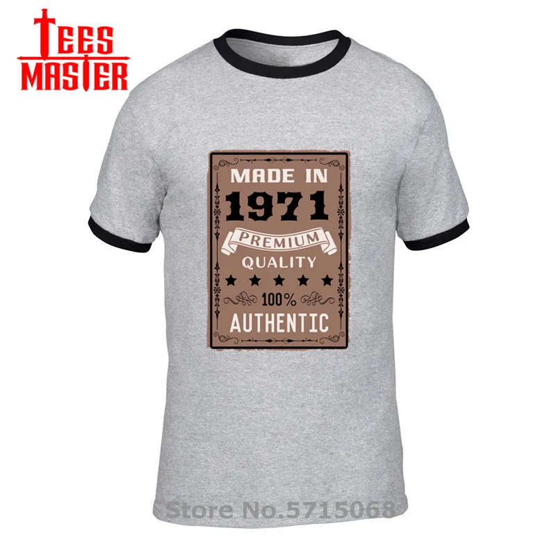 2020 Ретро father's day футболка 49th С Днем Рождения в винтажном стиле 1971 все