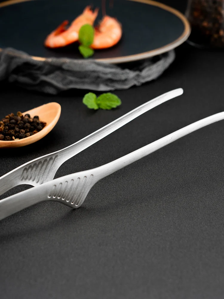 

Camping Metal Bbq Accessories Pizza Eco Food Tong Clip Bbq Furniture Handle Creative Pinzas Cocina Kitchen Gadgets ED50BBQ