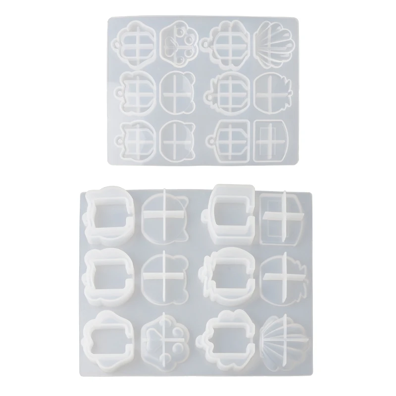 

Bear Shell Shape Key Tag Resin Mold Key Covers Epoxy Resin Mold Tools