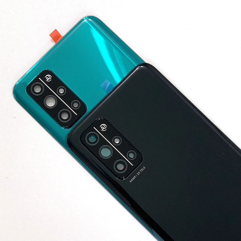 

6.5" Original Glass Back For Huawei Honor 30S Battery Cover Camera Glass Lens Flash Door Housing For Honor 30S +3M Sticker