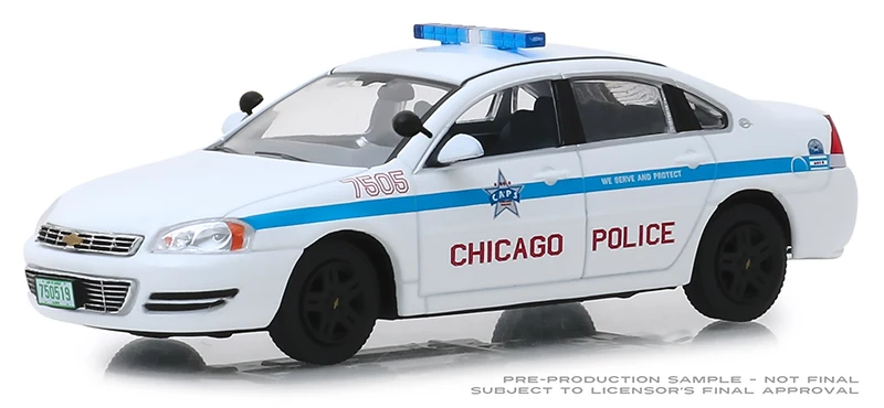 Автомобиль GreenLight 1:43 2010 Chevro let Impala из сплава игрушки для детей модель в