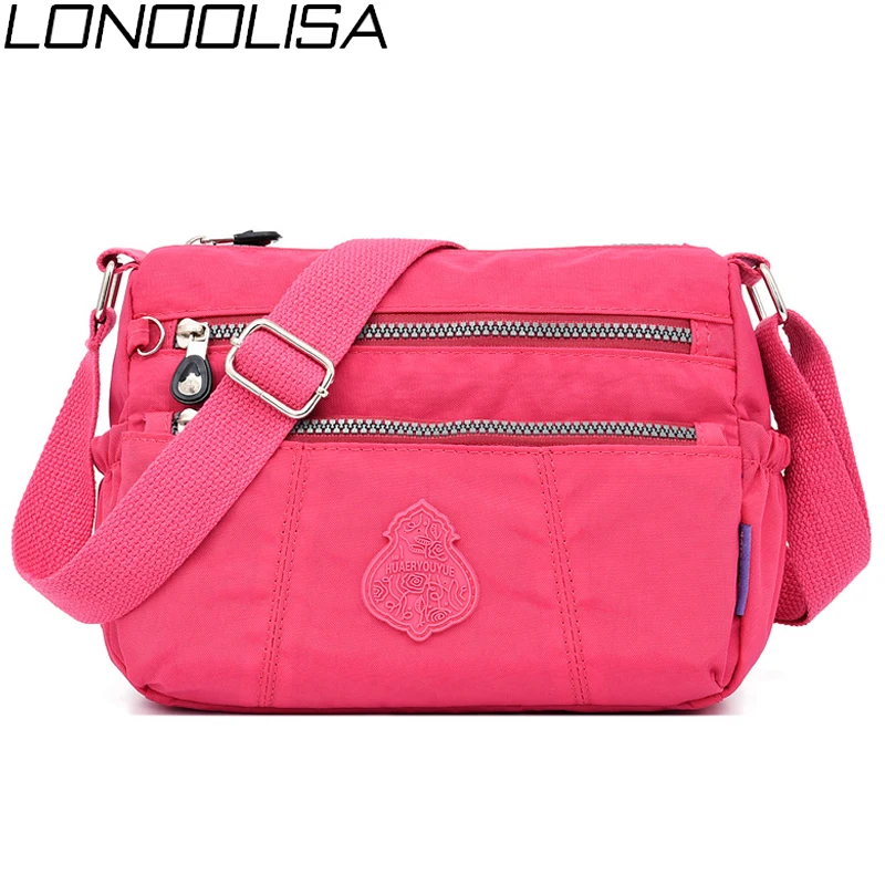 Новинка водонепроницаемая нейлоновая женская сумка через плечо светильник