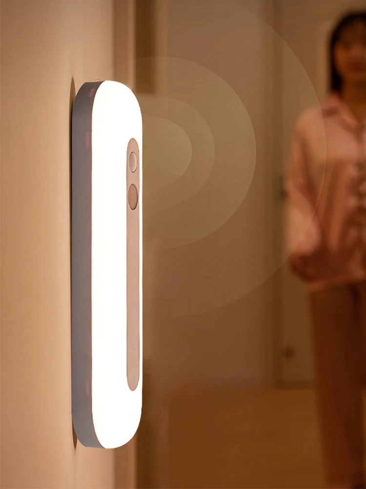 

Ночник с пассивным инфракрасным датчиком движения, приглушаемый светильник для шкафа, лестницы, кухни, 56 32 светодиосветодиодный