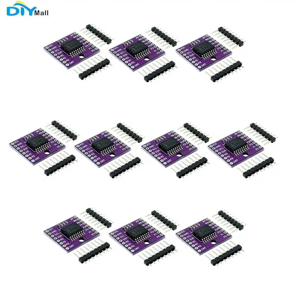 10 шт./лот PCF8574T I2C bus 8-битный пульт дистанционного ввода/вывода модуль расширения