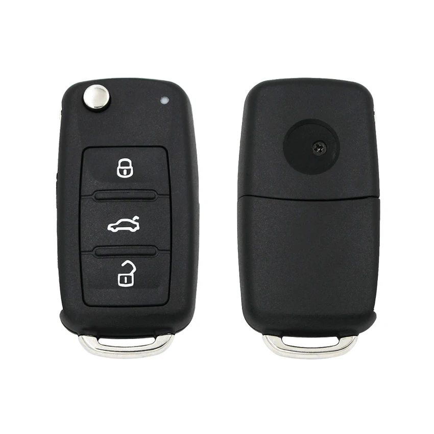 Система MQB умный модифицированный складной дистанционный ключ 3 кнопки 315 МГц 433