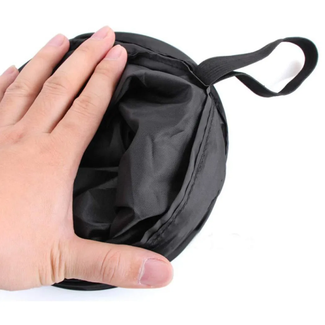 

Large Collapsible Rubbish Waste Hanging Car Bin Trash Litter Bag Car Trash Can Foldable Leather Leak Proof Waterproof Car Dust
