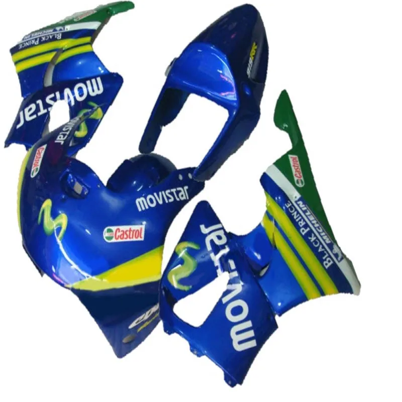 Набор обтекателей мотоцикла для HONDA CBR900RR 98 99 CBR 900RR 919 1998 1999 ABS синий зеленый