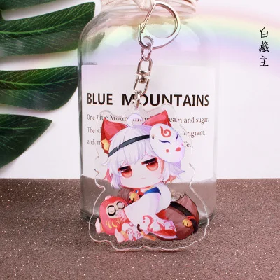 35 Аниме Onmyoji акриловый брелок демонический нож для девочек Gui shibay aoandou Ibaraki douji Модный милый кулон chaviro брелок ювелирные изделия - Цвет: 35