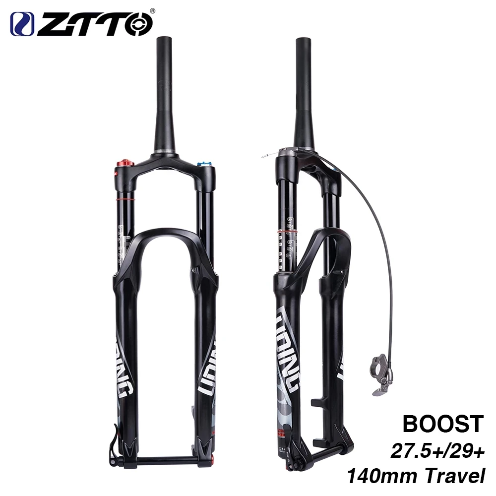 

ZTTO MTB вилка 32 RL BOOST 140 мм пневматическая вилка 29er 27,5 + дюймов 3,0 29 + плюс 110 мм 110*15 вилка подвеска регулируемая для горного велосипеда
