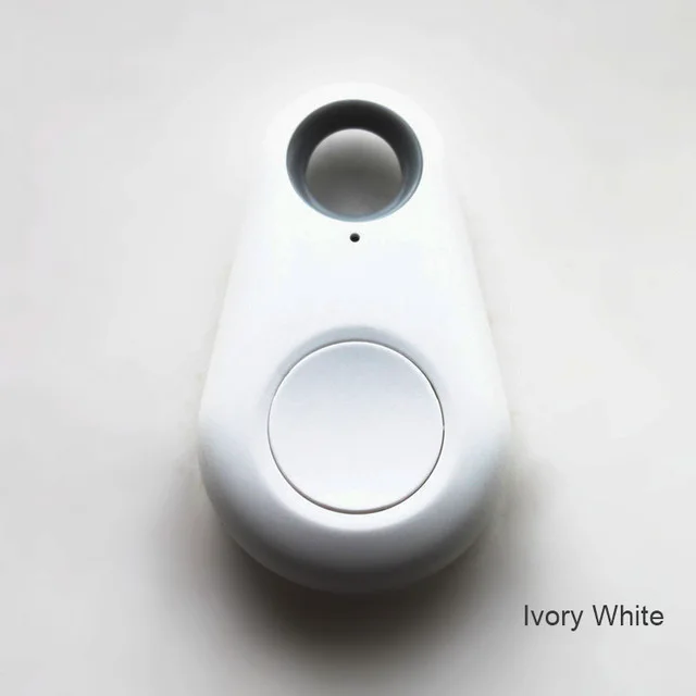 5 цветов Bluetooth пульт дистанционного управления для IOS под управлением Android затвор камера телефон фотографировать портативный мини беспроводной пульт дистанционного управления - Цвет: White