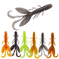 xy 79 12 pcslot 5 5cm1 4g crystal simulation soft shrimp luya lures fake bait insect 3d simulation fishing tackle accessories