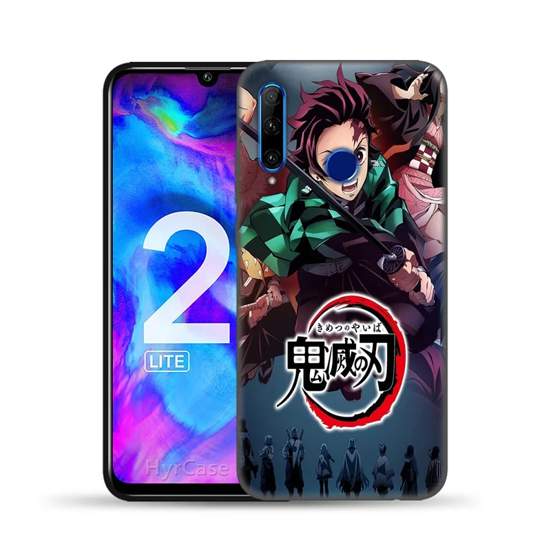 huawei silicone case Demon Slayer Japan Anime Phone Case For Huawei Honor 30 20i 10i 30i 9X 8X 8C 10X Honor20 Mate 20 10 Lite Pro Soft Silicone Cover cute phone cases huawei