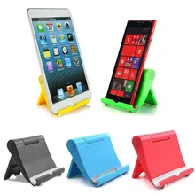 Universal Adjustable Mobile Phone Holder Desk Stand For  IPhone Huawei Xiaomi Tablet For Plastic Foldable Desk Holder Portable