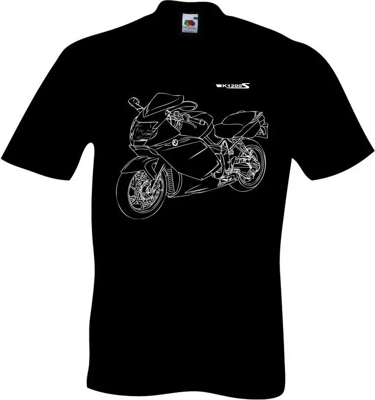 

2020 Fashion K1200S T Shirt Mit Grafik K 1200S Motorcycyle Rally Motorrad Fan Tee Shirt