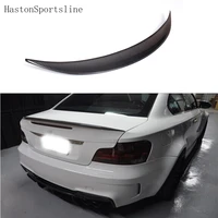 p style carbon fiber rear trunk spoiler wing for bmw e82 1 series coupe 20112013