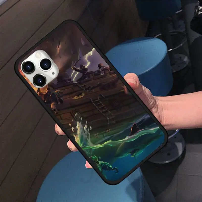 

Sea Of Thieves Game Phone Case For iphone 5S 6S 7 8 11 12 XR XS SE Plus Pro ProMax Cover Fundas Coque