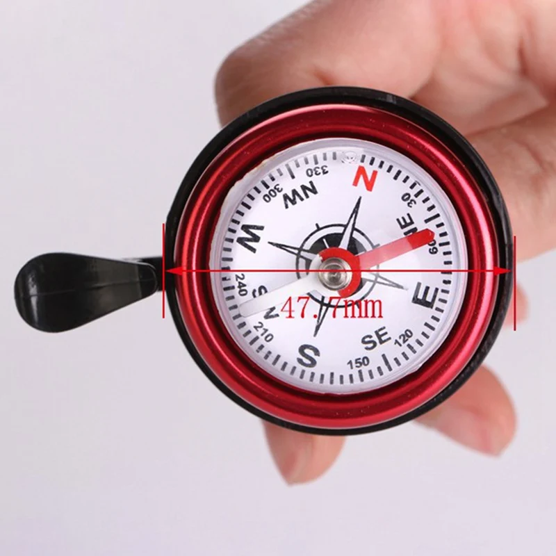 

Aluminum Compass Bell Horn Bell Riding Equipment Accessories For Handlebar Diameter 2.0cm Caliber 2.5cm Folding, Mountain Bike