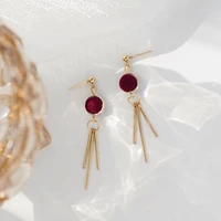 new fashionable and personalized tassel design of earrings