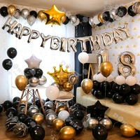happy birthday party girl arranges background wall balloon for boys scene childrens first birthday theme decorations