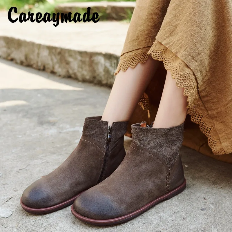 Careaymade/осенне-зимний комплект из мягкой кожи в стиле пэчворк Удобные