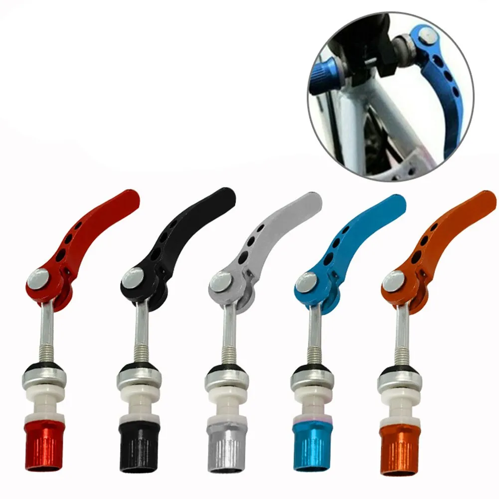 

1pcBicycle Quick Release Seat Post Clamp Bike Accessories Aluminum Alloy Black Skewer Bolt Clip For Cycling MTB Road Bike Parts