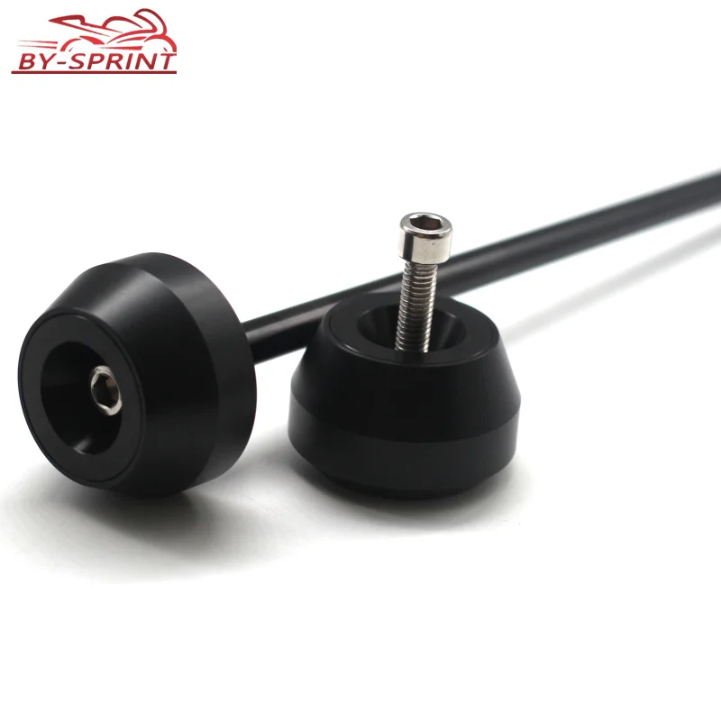 Алюминиевая передняя и задняя оси вилки для мотоцикла CNC защита колес скользящие