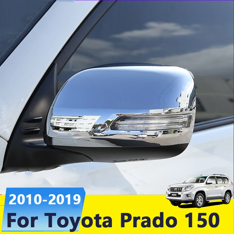 

Carbon Fiber Side Door Rearview Mirror Cover Shell Trims Car Rear-view For Toyota Land Cruiser Prado 150 2018 2019 Accessories