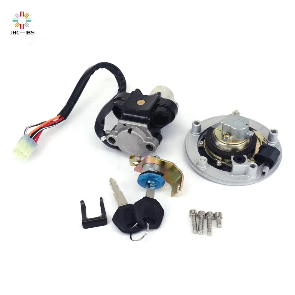 Комплект замков зажигания для мотоцикла крышка бензобака ключ SUZUKI GSF650 GSX 650 1200 GSXR